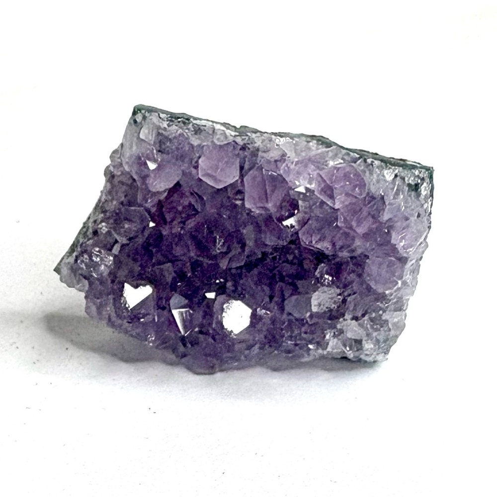 Natural Amethyst Cluster Gemstone Gift with Properties